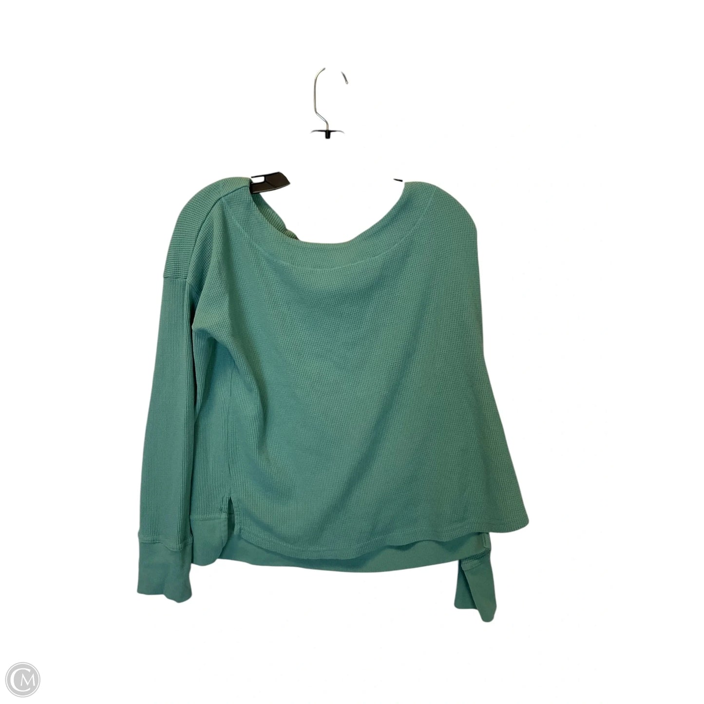 Top Long Sleeve By Anthropologie In Green, Size: M