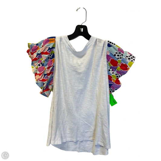 Top Short Sleeve By Thml In White, Size: M
