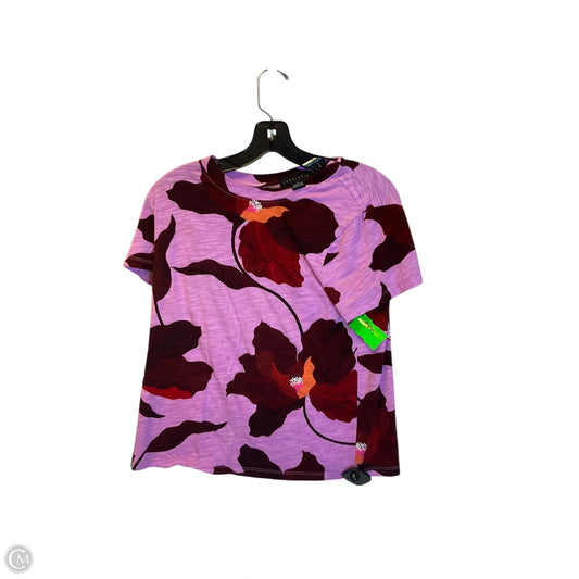 Top Short Sleeve By Sanctuary In Purple, Size: L