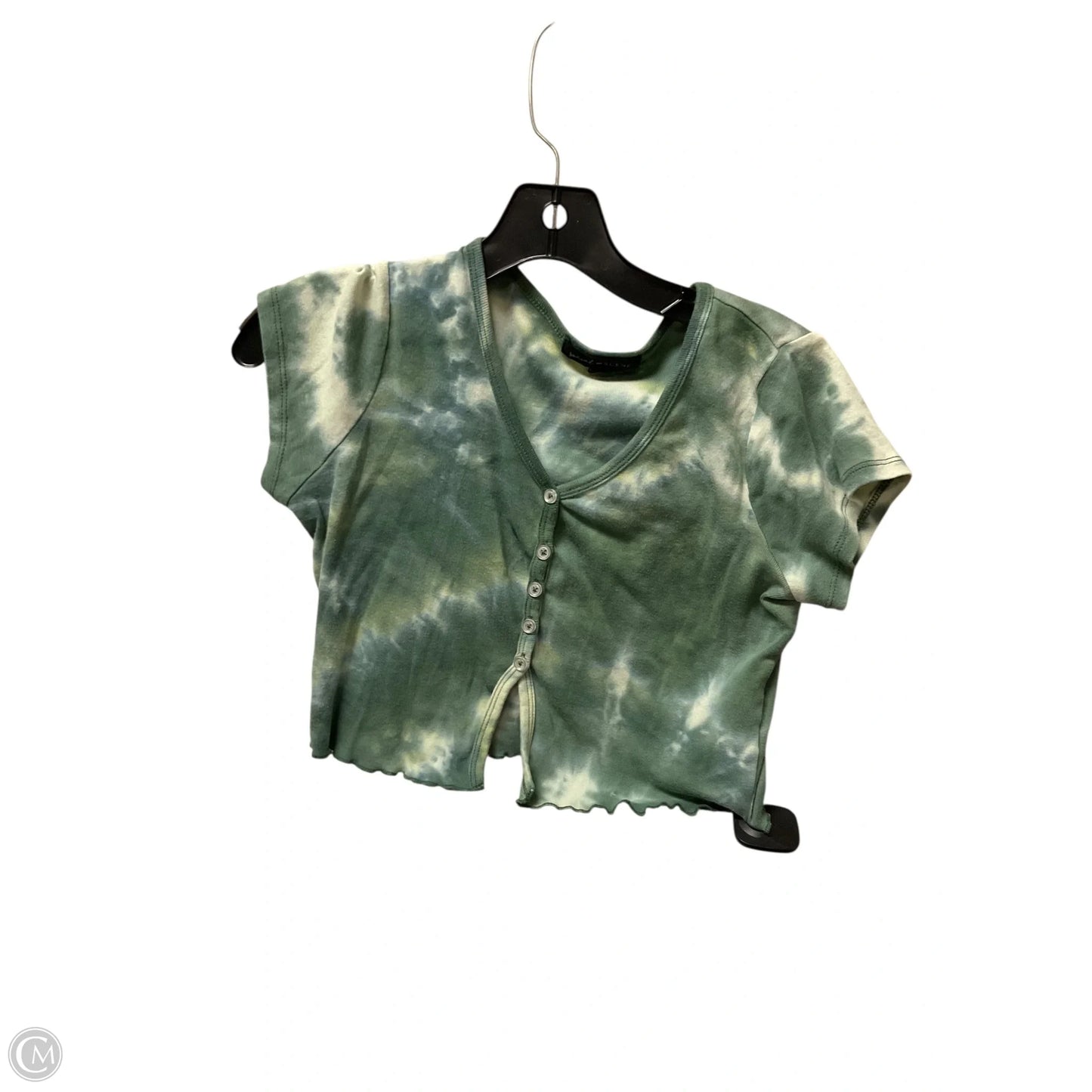 Top Short Sleeve By Clothes Mentor In Green, Size: S