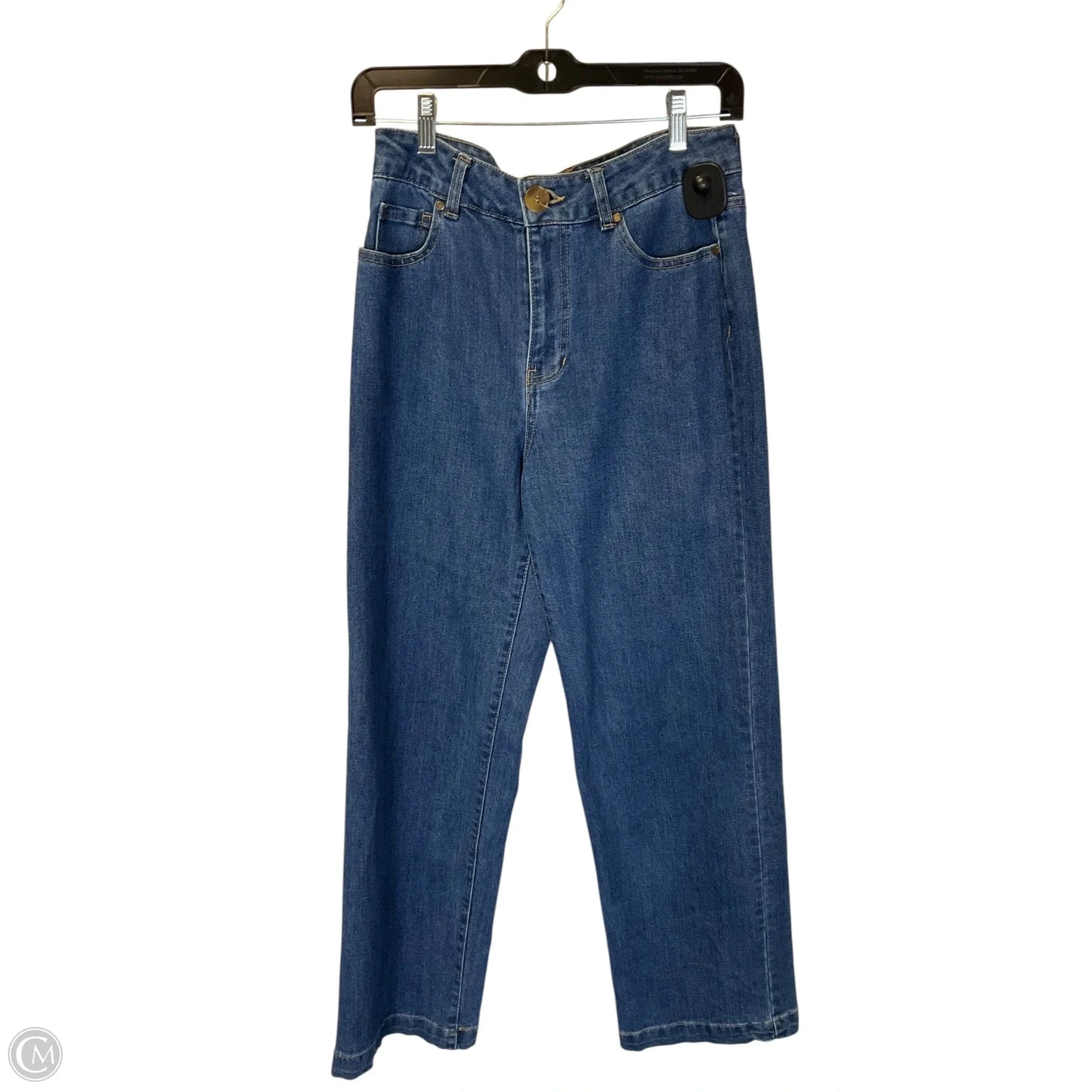 Jeans Straight By Rachel Zoe In Blue Denim, Size: 4