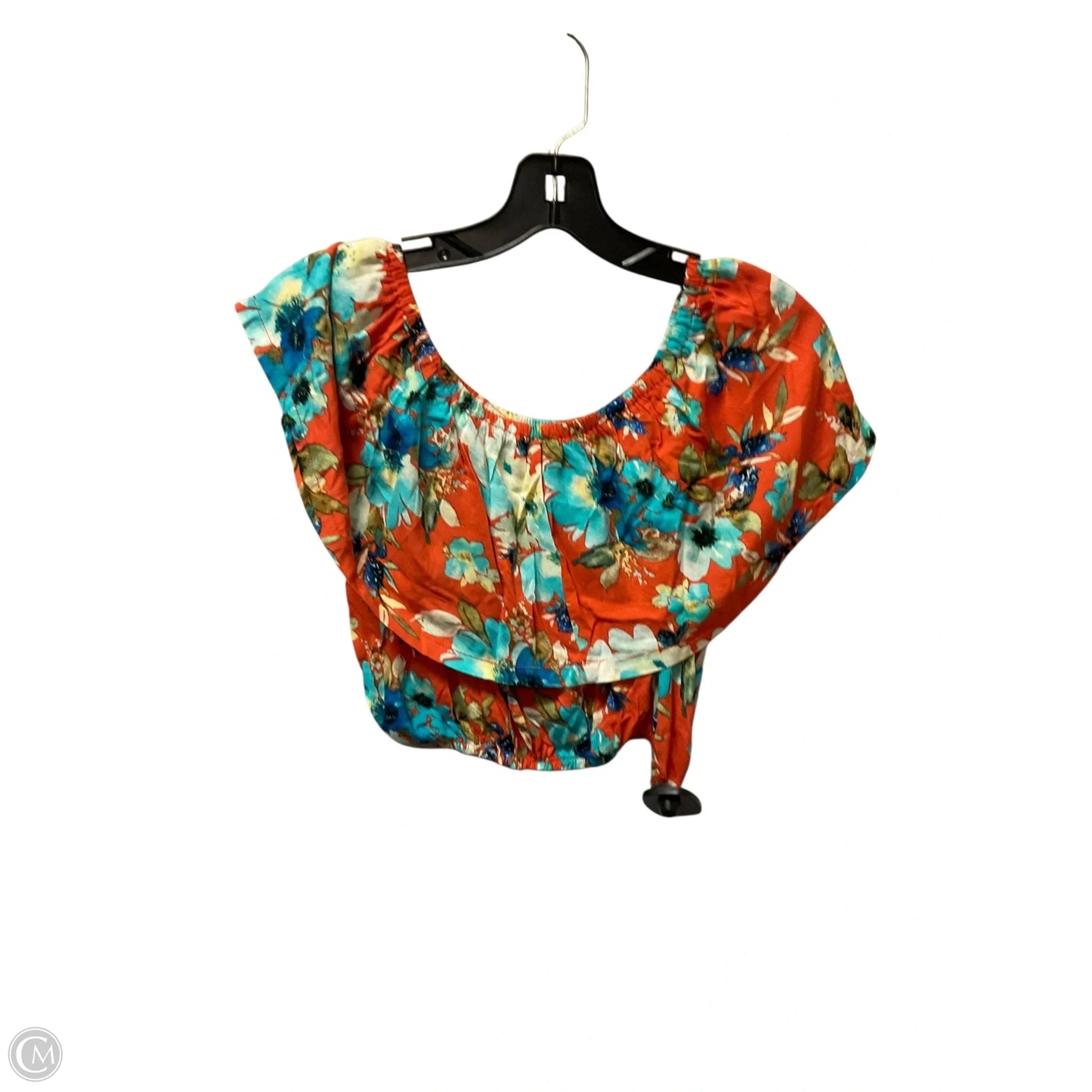 Top Sleeveless By Clothes Mentor In Orange, Size: S