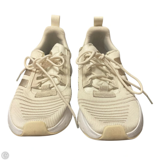 Shoes Athletic By Adidas In Cream, Size: 8