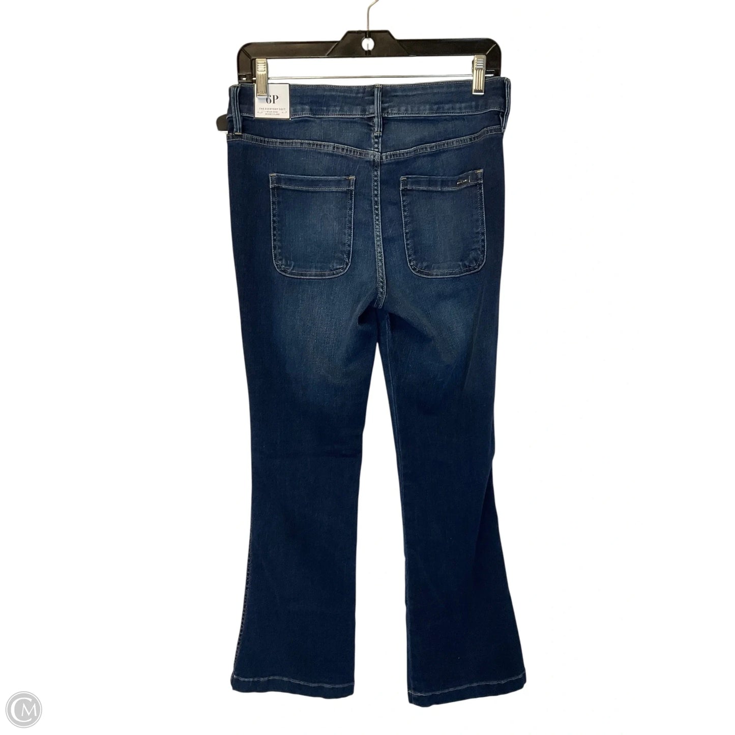 Jeans Flared By White House Black Market In Blue Denim, Size: 6