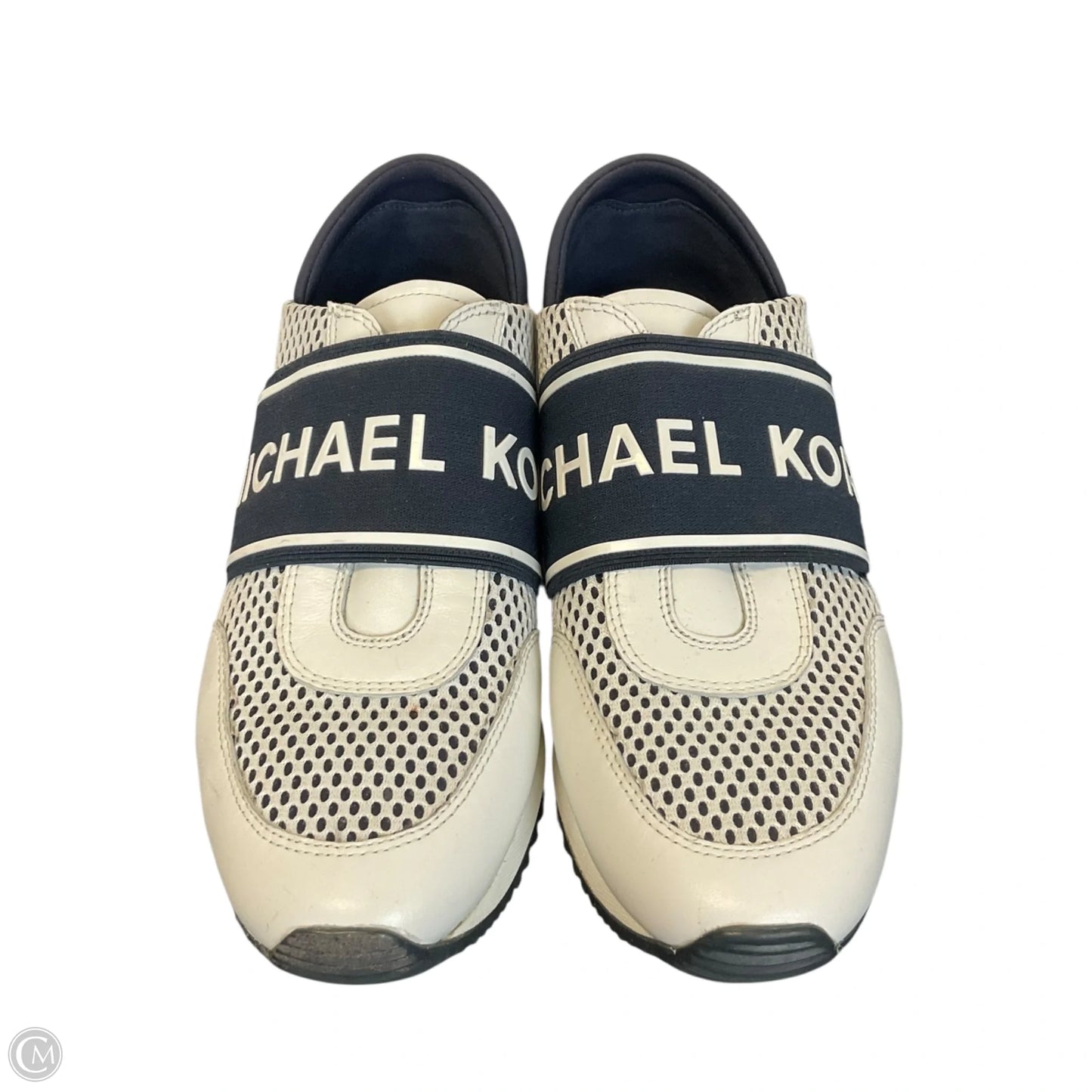 Shoes Designer By Michael Kors In Blue & White, Size: 6.5