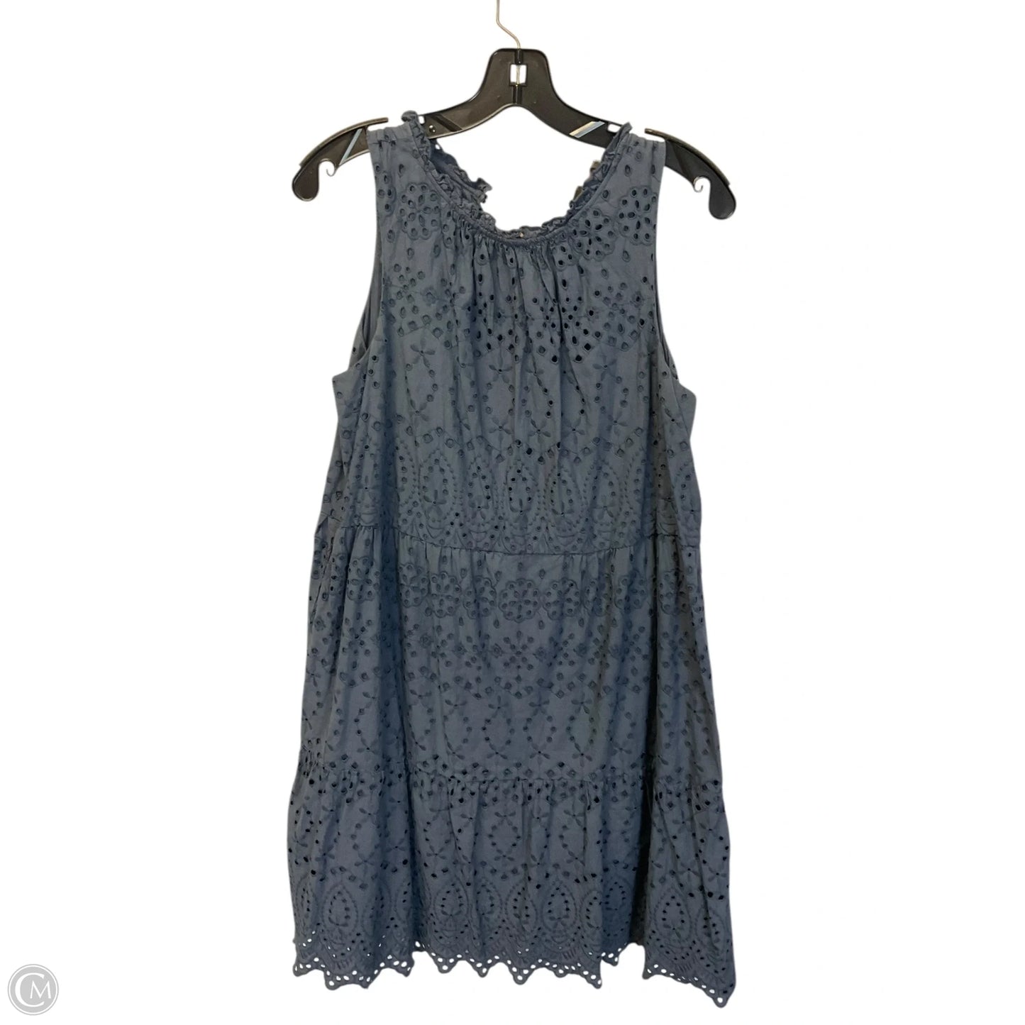 Dress Casual Short By Loft In Blue, Size: L