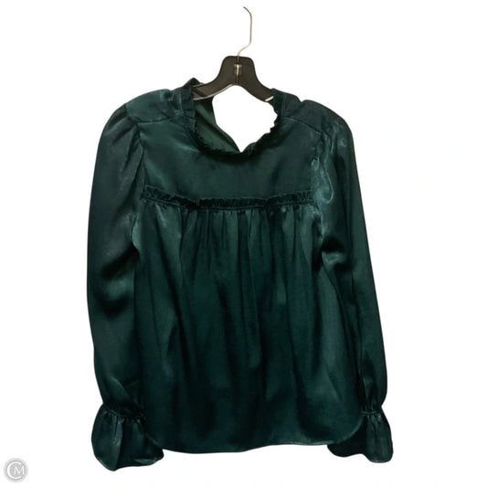 Top Long Sleeve By Ces Femme In Green, Size: S