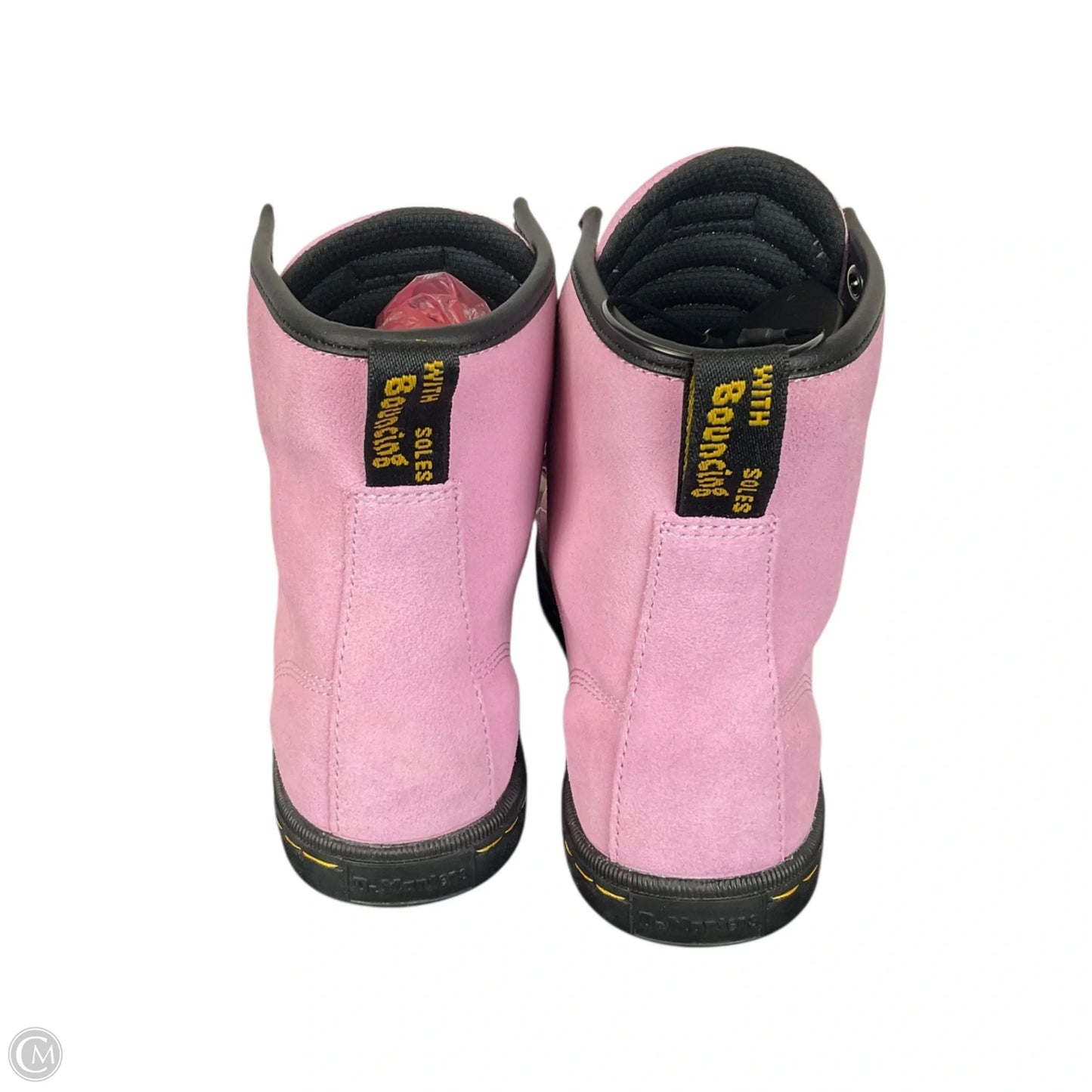 Boots Ankle Flats By Dr Martens In Pink, Size: 6