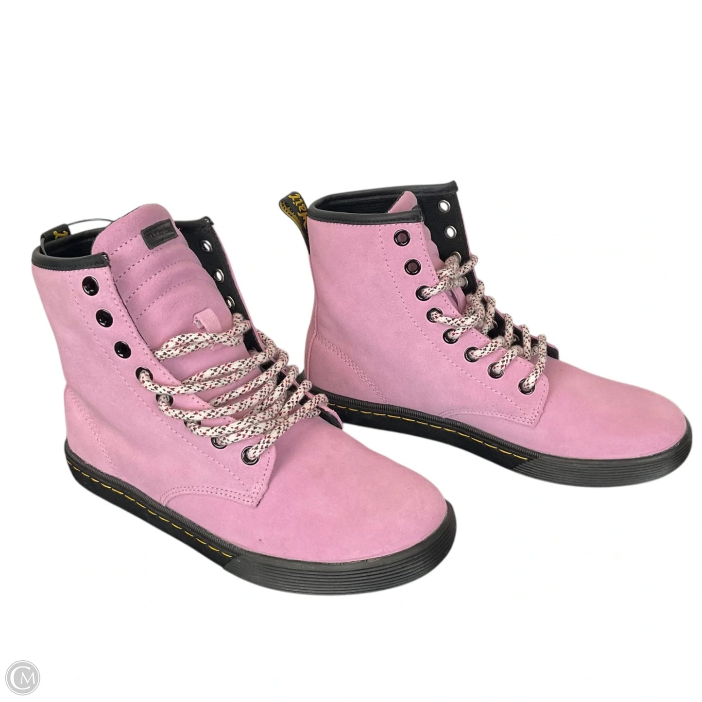 Boots Ankle Flats By Dr Martens In Pink, Size: 6