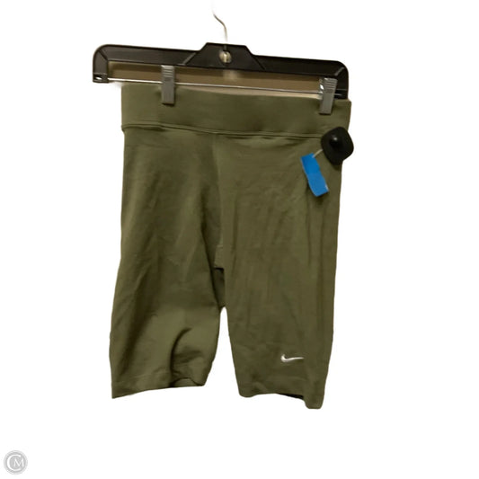 Athletic Shorts By Nike Apparel In Green, Size: S