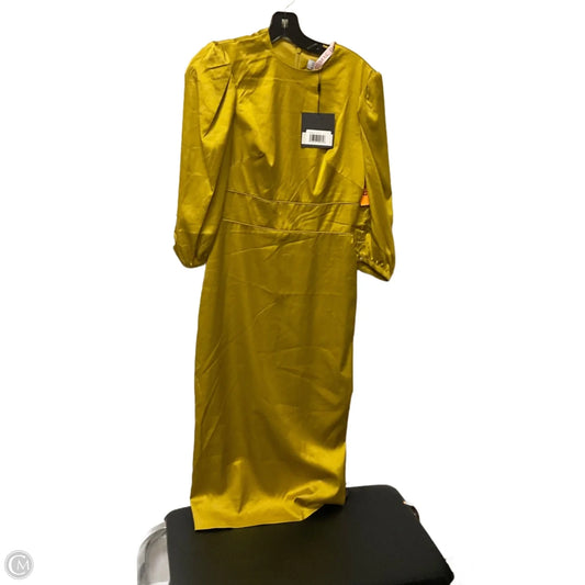 Dress Casual Maxi By Mac Duggal In Green, Size: 2