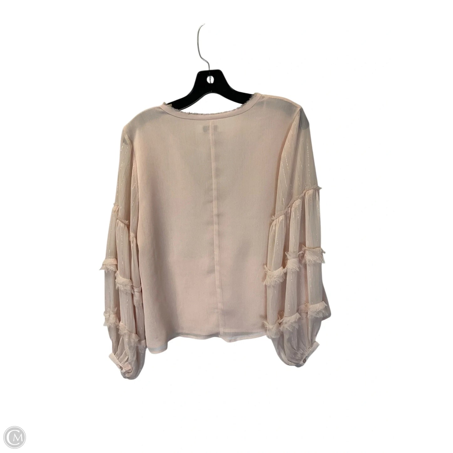 Top Long Sleeve By Kensie In Pink, Size: M