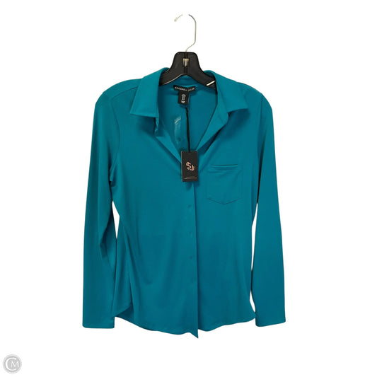 Top Long Sleeve Basic By Clothes Mentor In Blue, Size: S