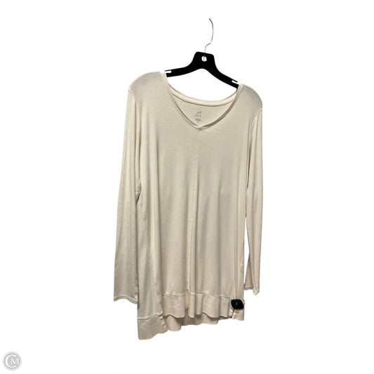 Tunic Long Sleeve By J. Jill In White, Size: M