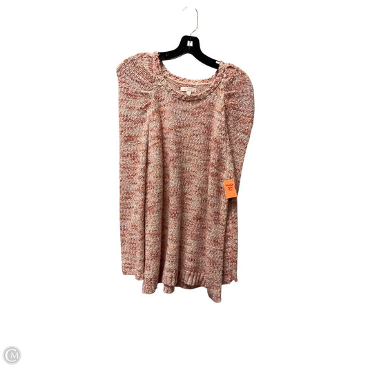 Sweater By Lc Lauren Conrad In Pink, Size: L