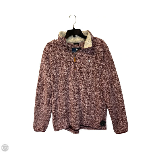 Jacket Fleece By Clothes Mentor In Purple, Size: M
