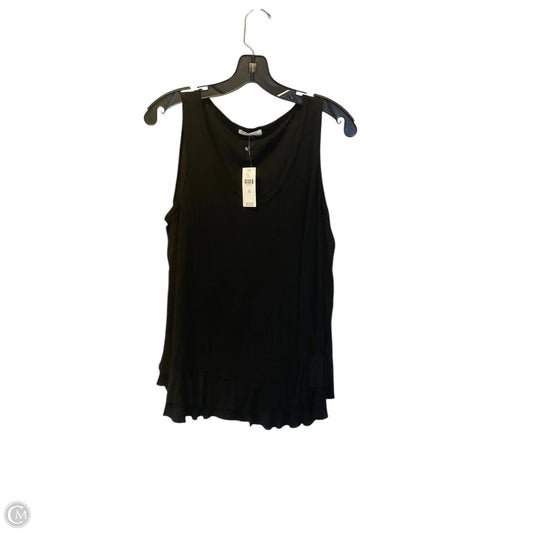 Top Sleeveless By T.la In Black, Size: M