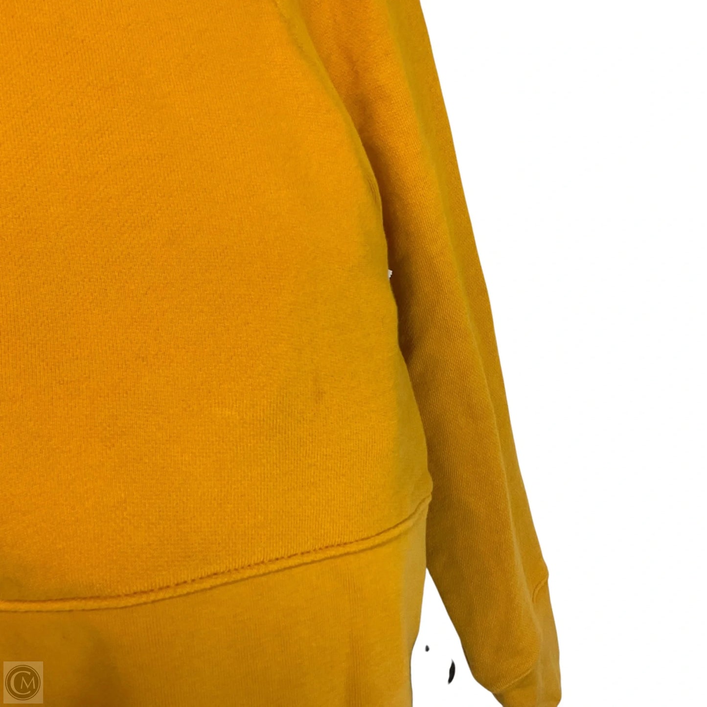 Sweatshirt Crewneck By Cmc In Yellow, Size: S