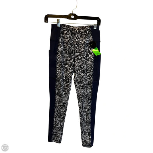 Athletic Leggings By Talbots In Navy, Size: Xs