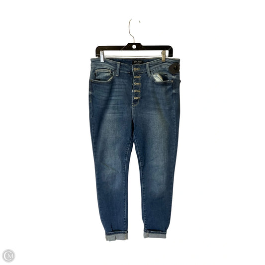 Jeans Skinny By Judy Blue In Blue Denim, Size: 8