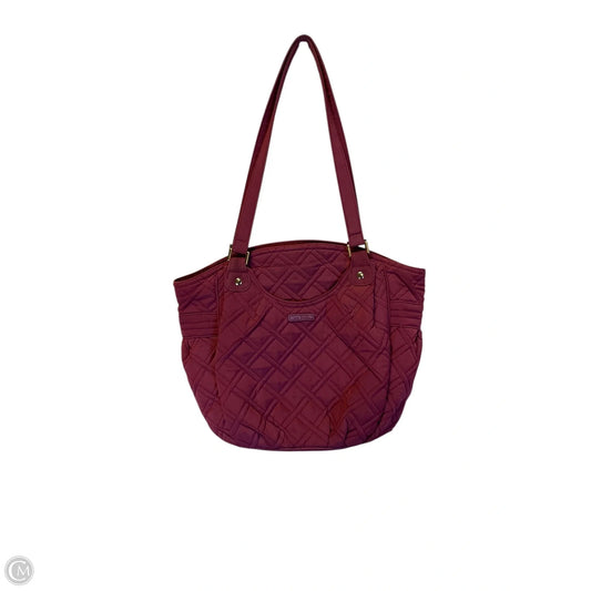 Handbag By Vera Bradley, Size: Medium