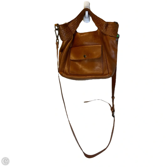 Crossbody Leather By Clothes Mentor, Size: Small