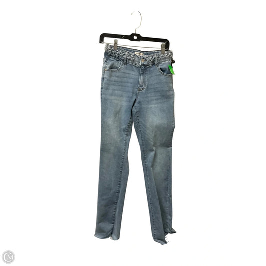 Jeans Boot Cut By Clothes Mentor In Blue Denim, Size: 0