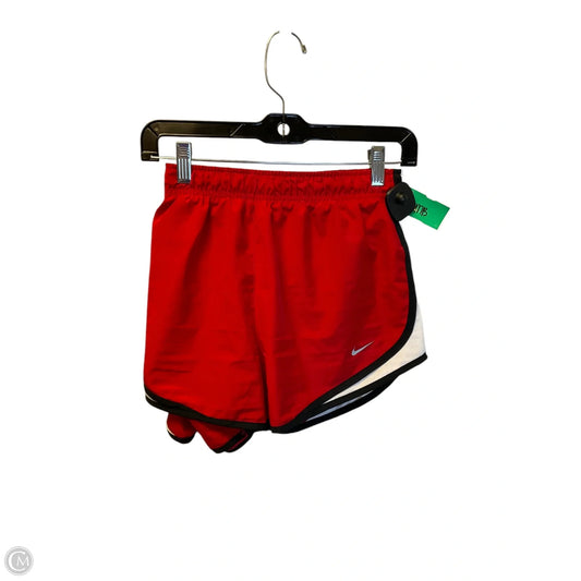 Athletic Shorts By Nike Apparel In Red, Size: L