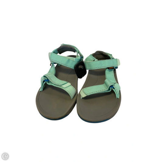 Sandals Sport By Teva In Aqua, Size: 5