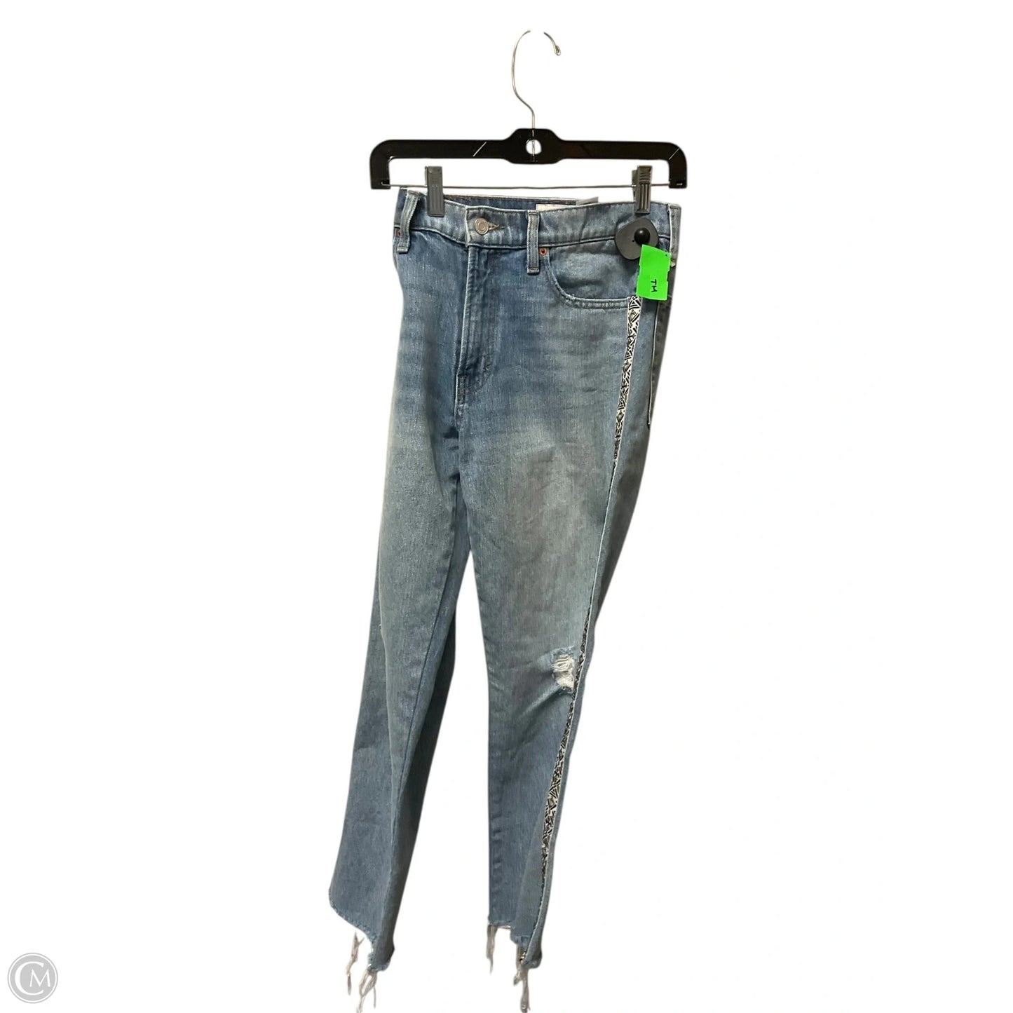 Jeans Boyfriend By Lucky Brand In Blue Denim, Size: 4