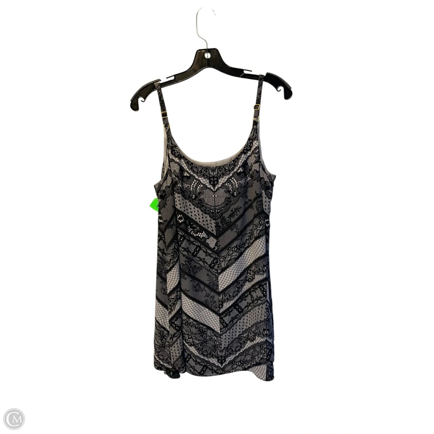 Top Sleeveless By Cabi In Black & Tan, Size: M