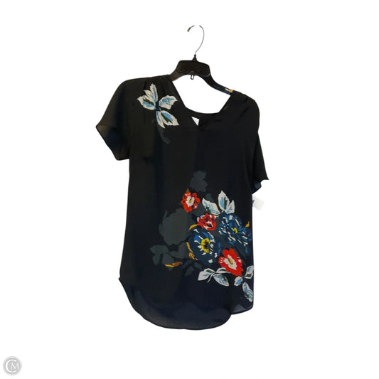 Top Short Sleeve By Cabi In Black, Size: Xs