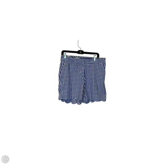 Shorts By Crown And Ivy In Blue & White, Size: 14