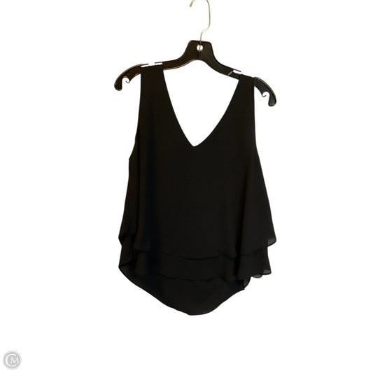 Top Sleeveless By Almost Pink In Black, Size: S