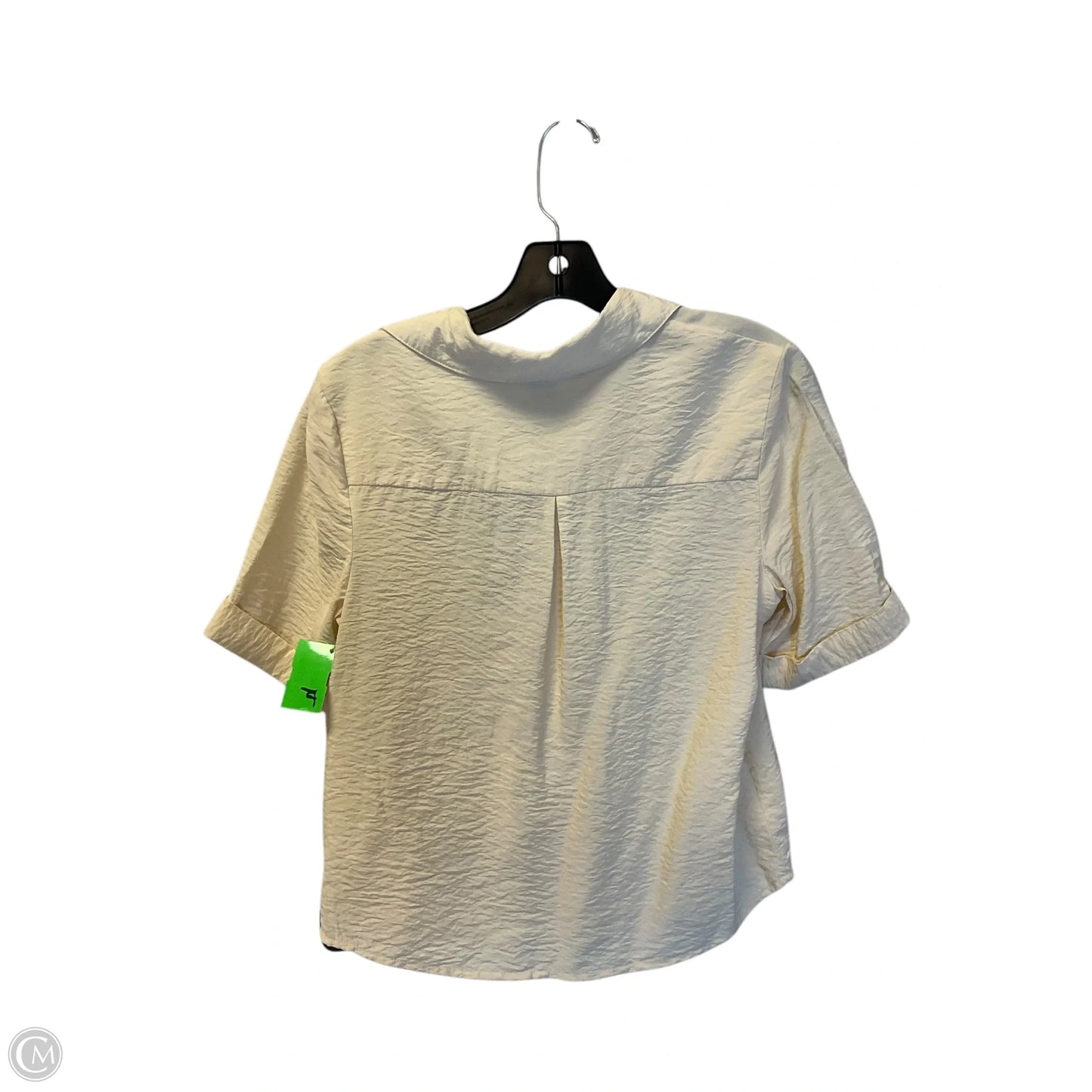 Top Short Sleeve By Rachel Zoe In Yellow, Size: Xs