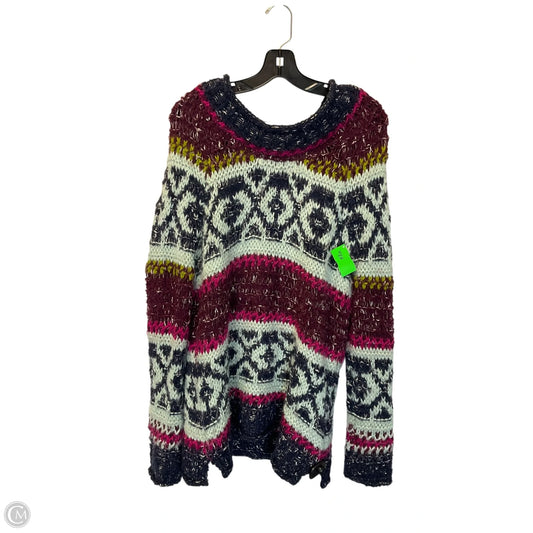 Dress Sweater By Free People In Multi-colored, Size: M