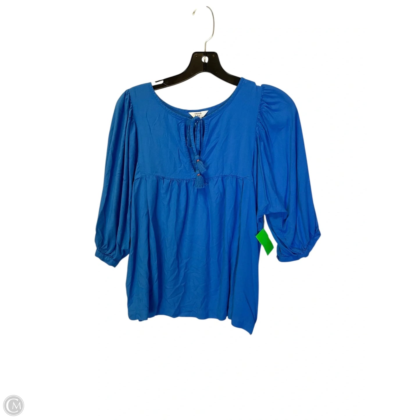 Top Short Sleeve By Crown And Ivy In Blue, Size: Xs
