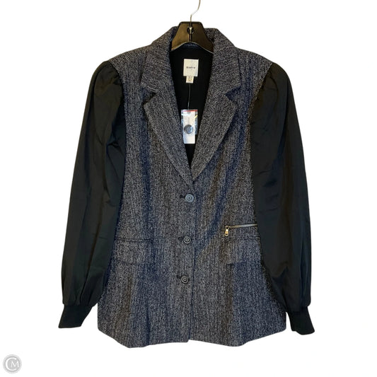 Coat Peacoat By Maeve In Navy, Size: M