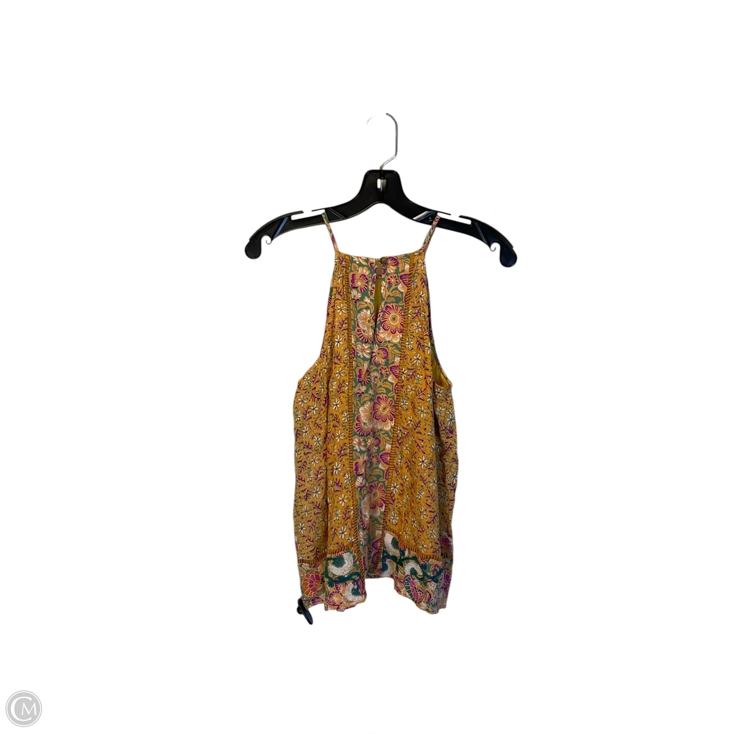 Top Sleeveless By Anthropologie In Yellow, Size: S