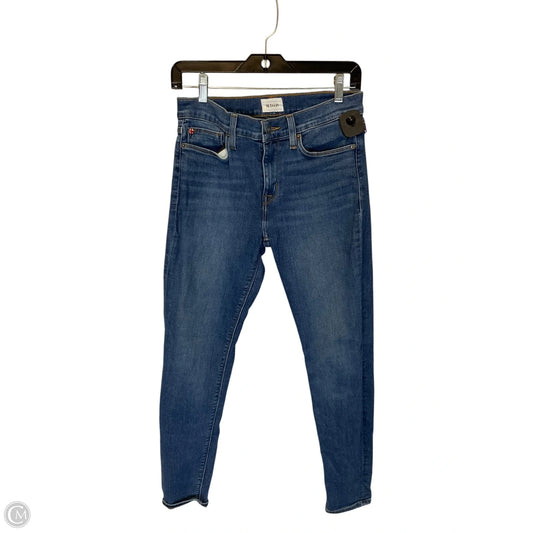 Jeans Skinny By Hudson In Blue Denim, Size: 4