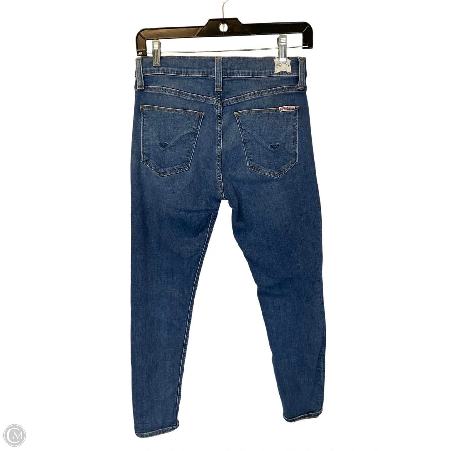 Jeans Skinny By Hudson In Blue Denim, Size: 4