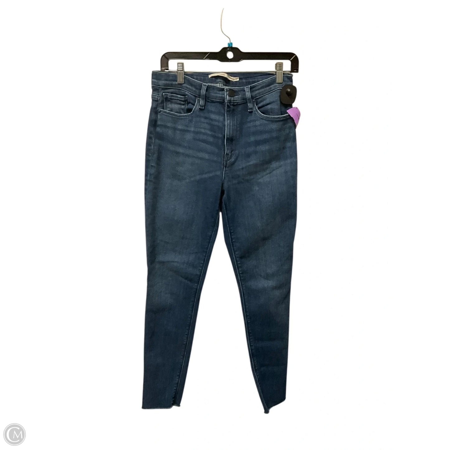 Jeans Skinny By Hudson In Blue Denim, Size: 6