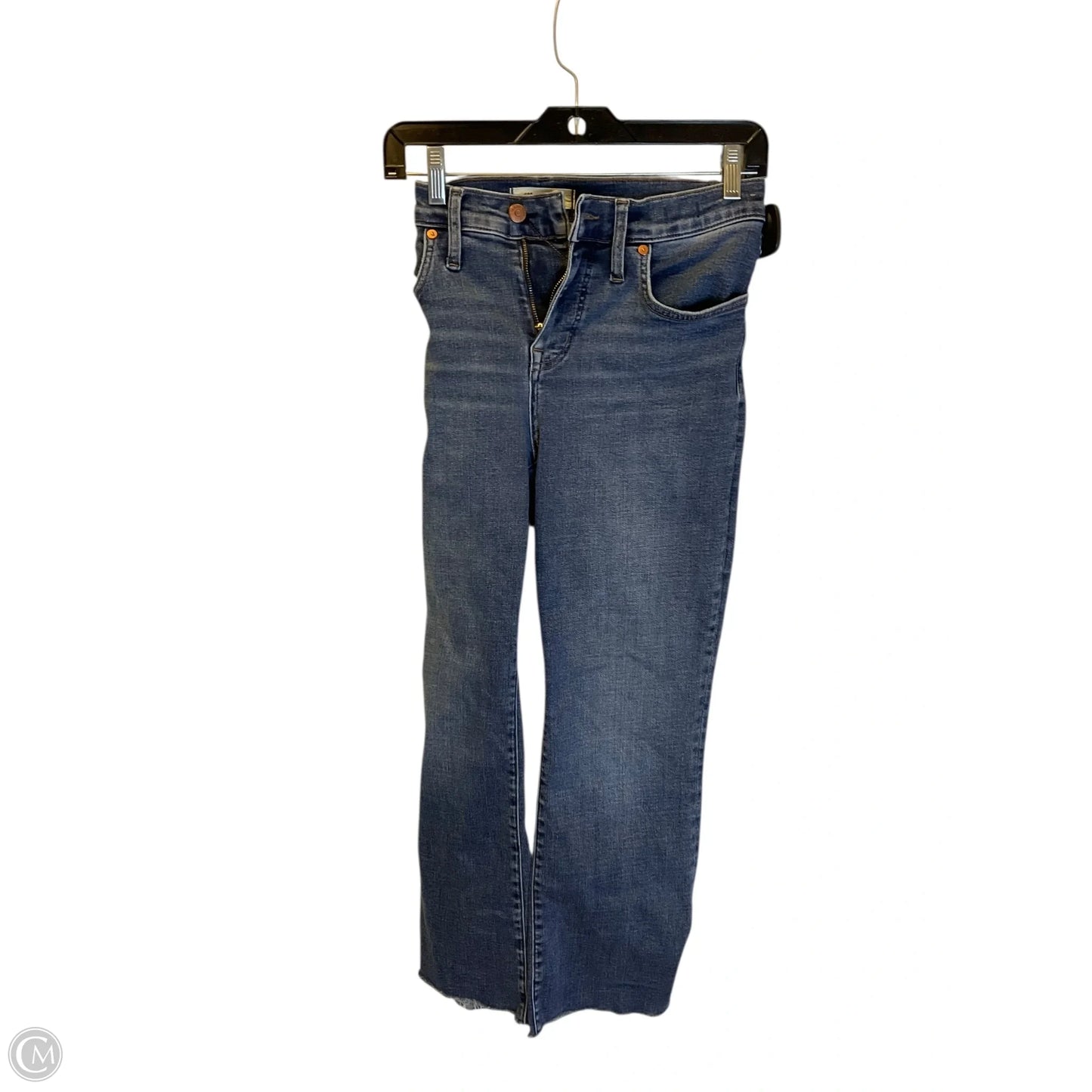 Jeans Straight By Madewell In Blue Denim, Size: 6
