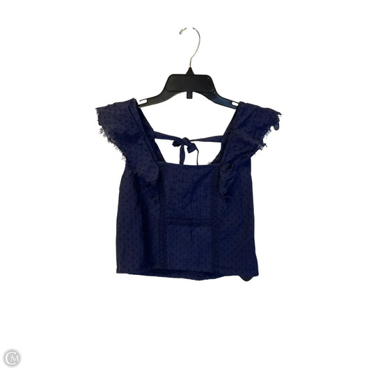 Top Sleeveless By True Craft In Navy, Size: L