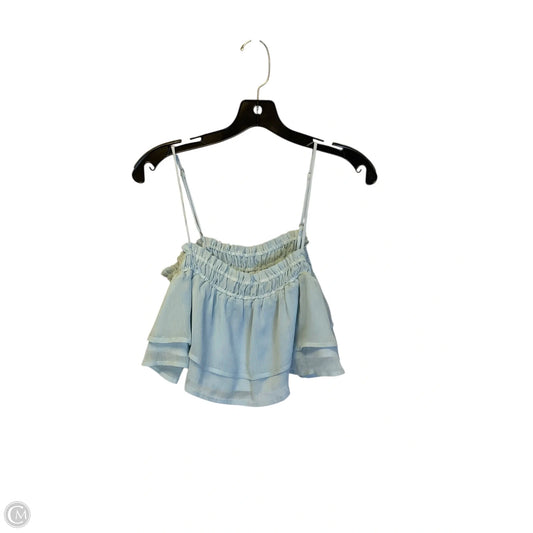 Top Sleeveless By Tularosa In Blue, Size: M