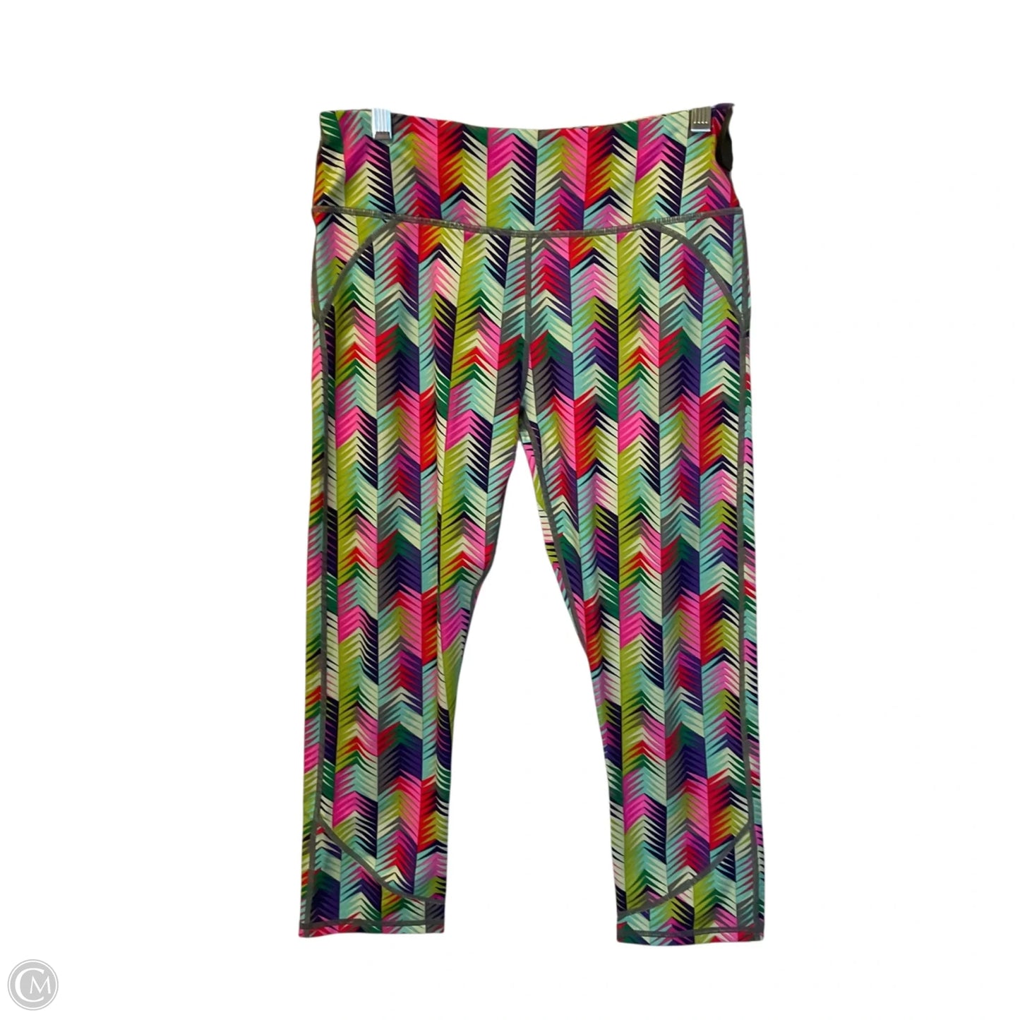 Athletic Capris By Fabletics In Multi-colored, Size: S