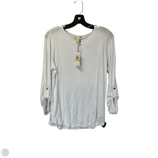 Top Long Sleeve By Michael By Michael Kors In White, Size: M