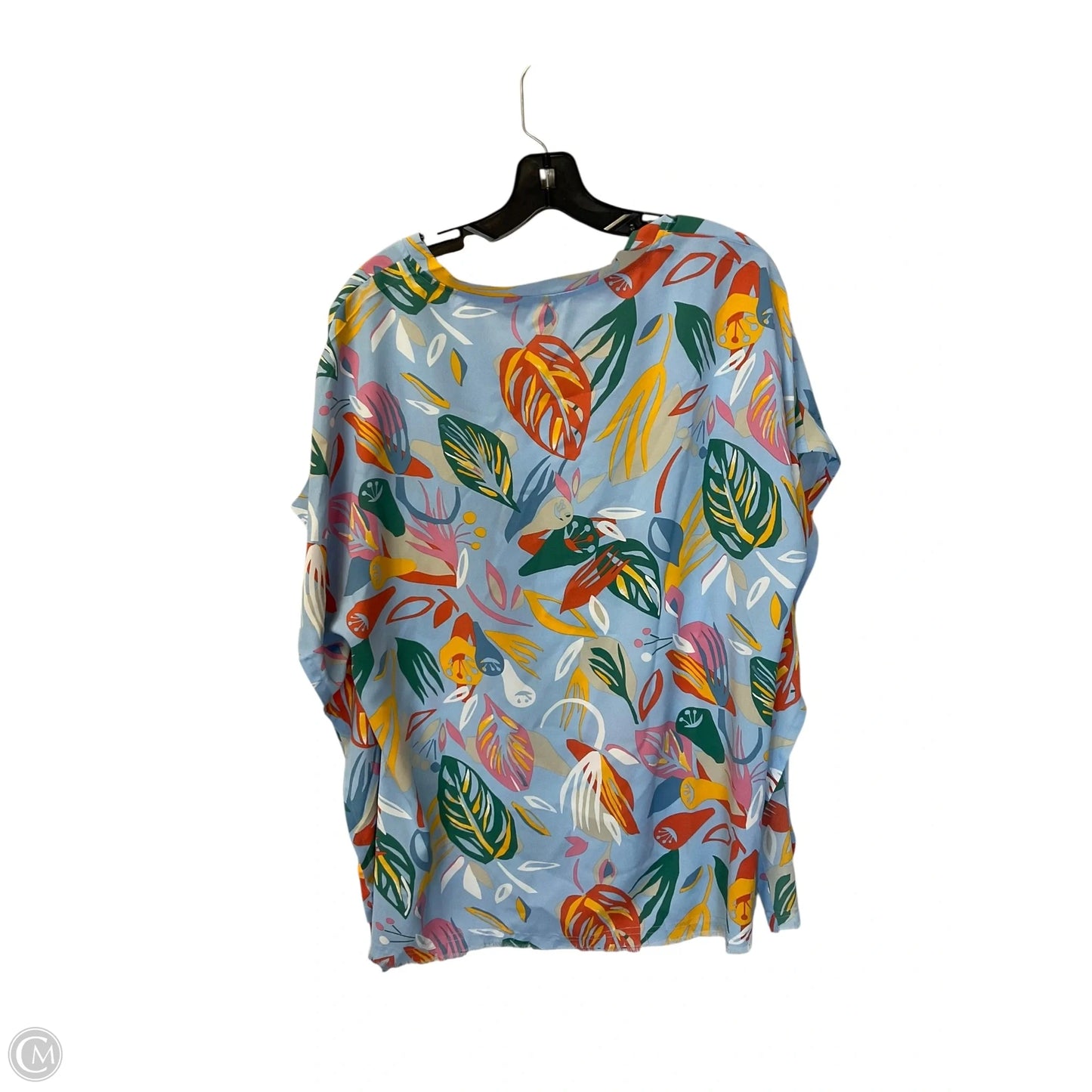 Top Short Sleeve By Jodifl In Multi-colored, Size: M
