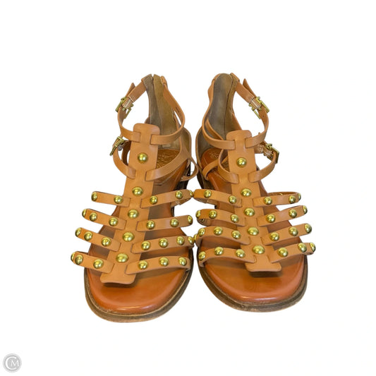 Sandals Flats By Vince Camuto In Brown, Size: 8