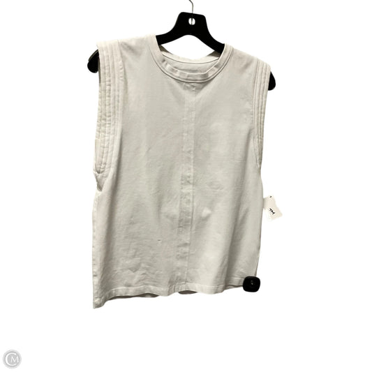 Top Sleeveless By Clothes Mentor In White, Size: Xs